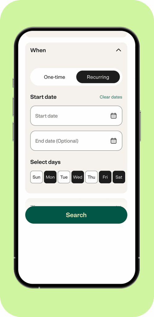 Availability in search