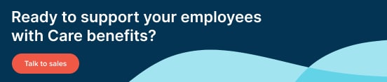 Employee support - sales chat banner
