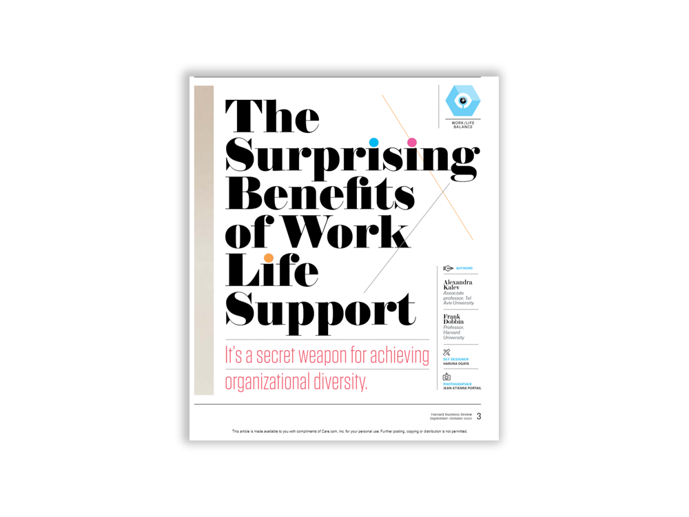Surprising Benefits Work/Life Support