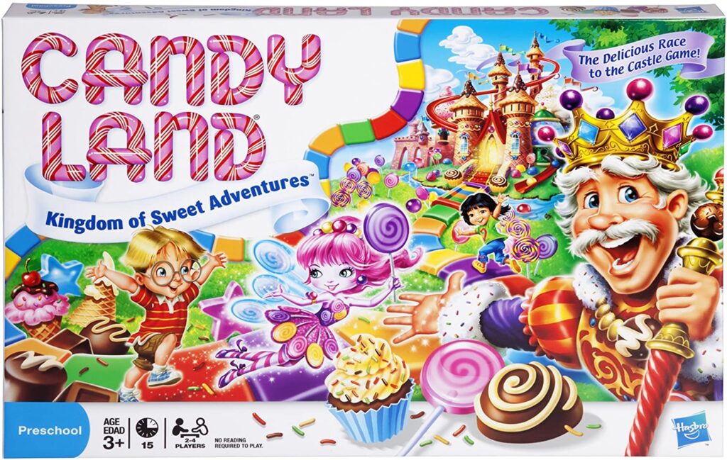 Candy Land is a great game for 5 year olds