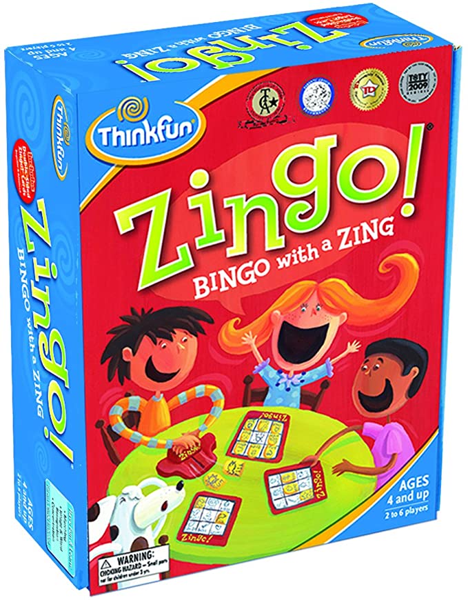 Zingo is a great game for 5 year olds