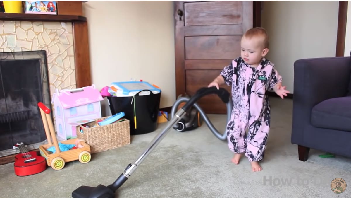 How to Get Your Baby to Clean Stuff: One Dad’s Hilarious Video Tutorial