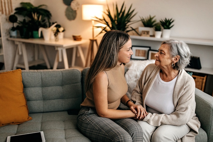 family caregiver wondering what is sundowning in dementia