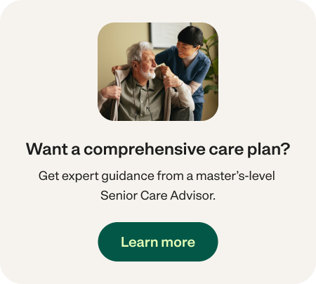 comprehensive care plan senior care advisor CTA