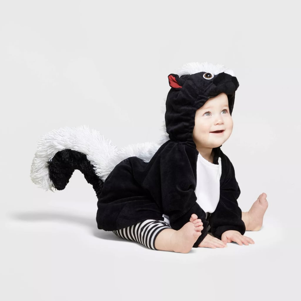 This skunk costume has to be one the cutest baby costumes of the year.