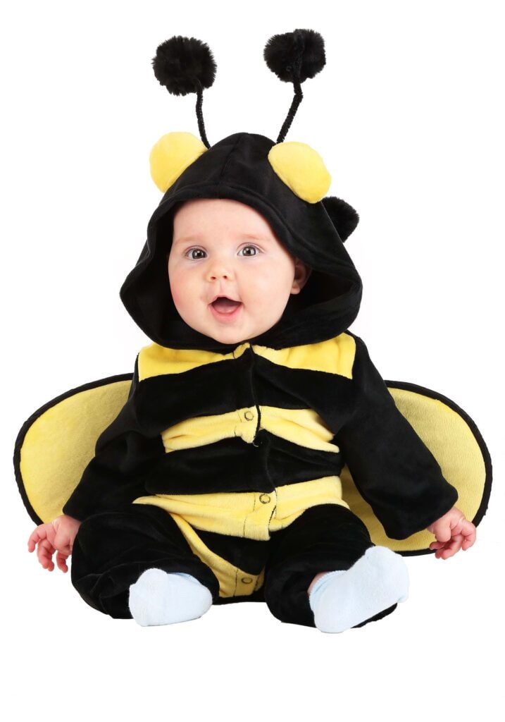 This bumble bee costume has to be one the cutest baby costumes of the year.