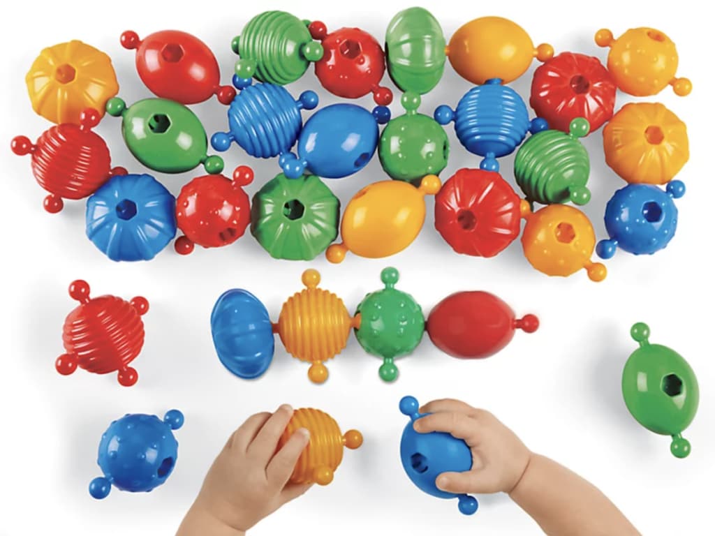 Pop Beads make the perfect toy gift for 6-month-old babies