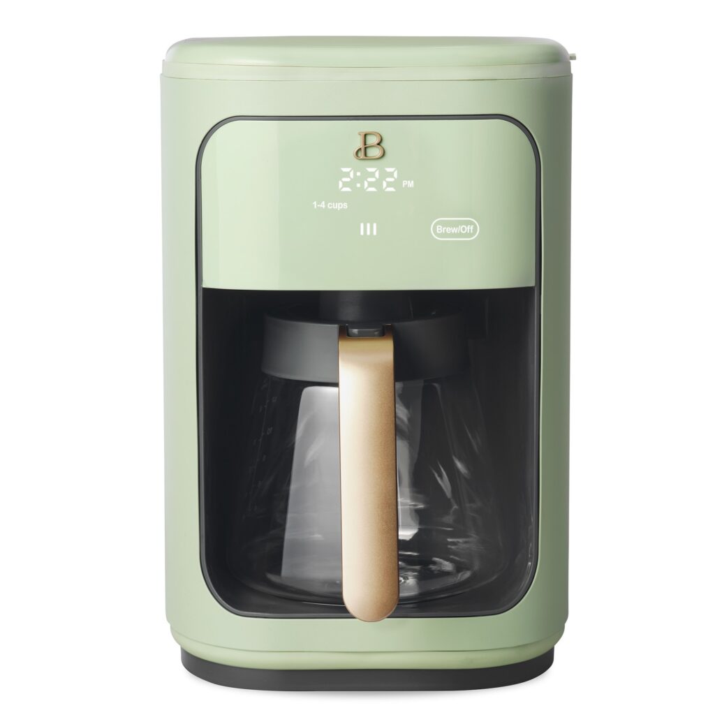 A new coffee maker is the perfect gift for a new mom.