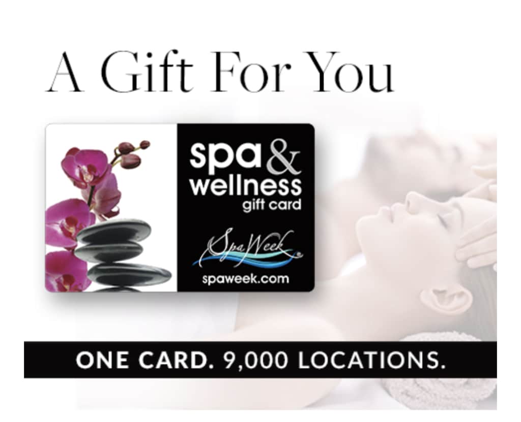 A Spa Week gift card can make the perfect push present