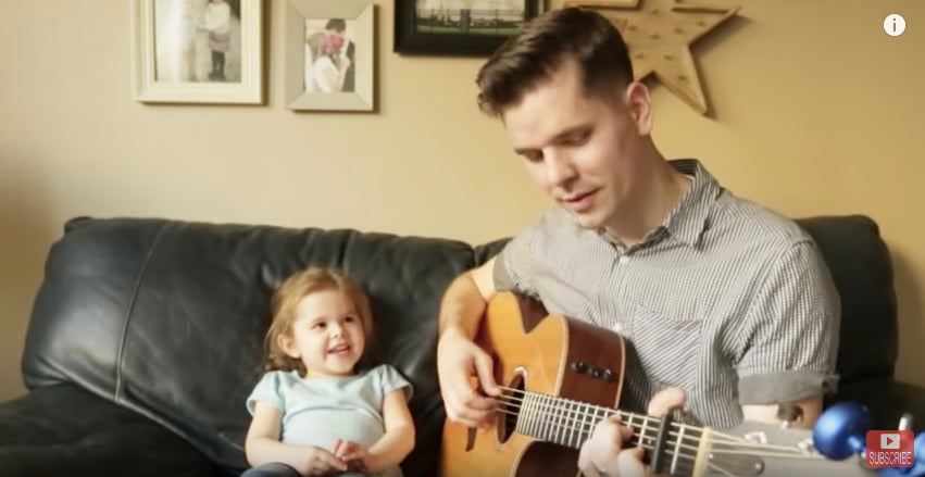 ‘You’ve Got a Friend’ in this Daddy-Daughter Singing Duo