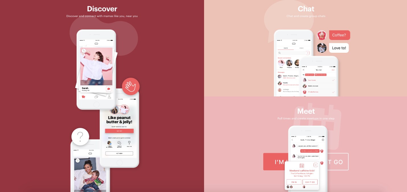 New iPhone App Is Tinder for Mom Friends