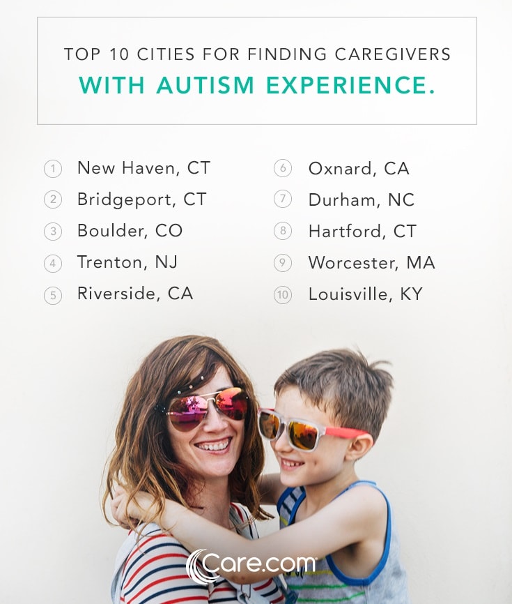 Easiest Cities to Find Caregivers With Autism Experience in the U.S.