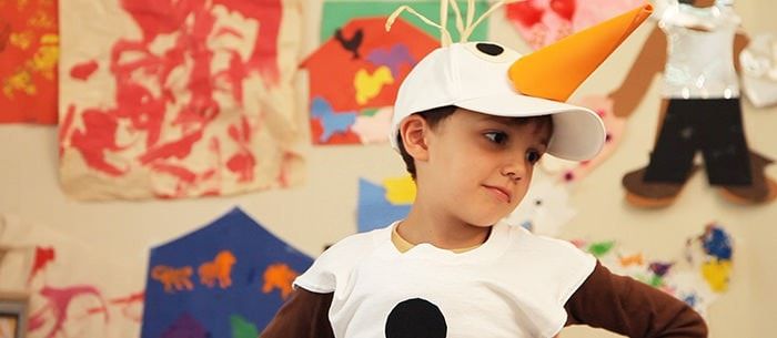 How to Make a Snowman Costume