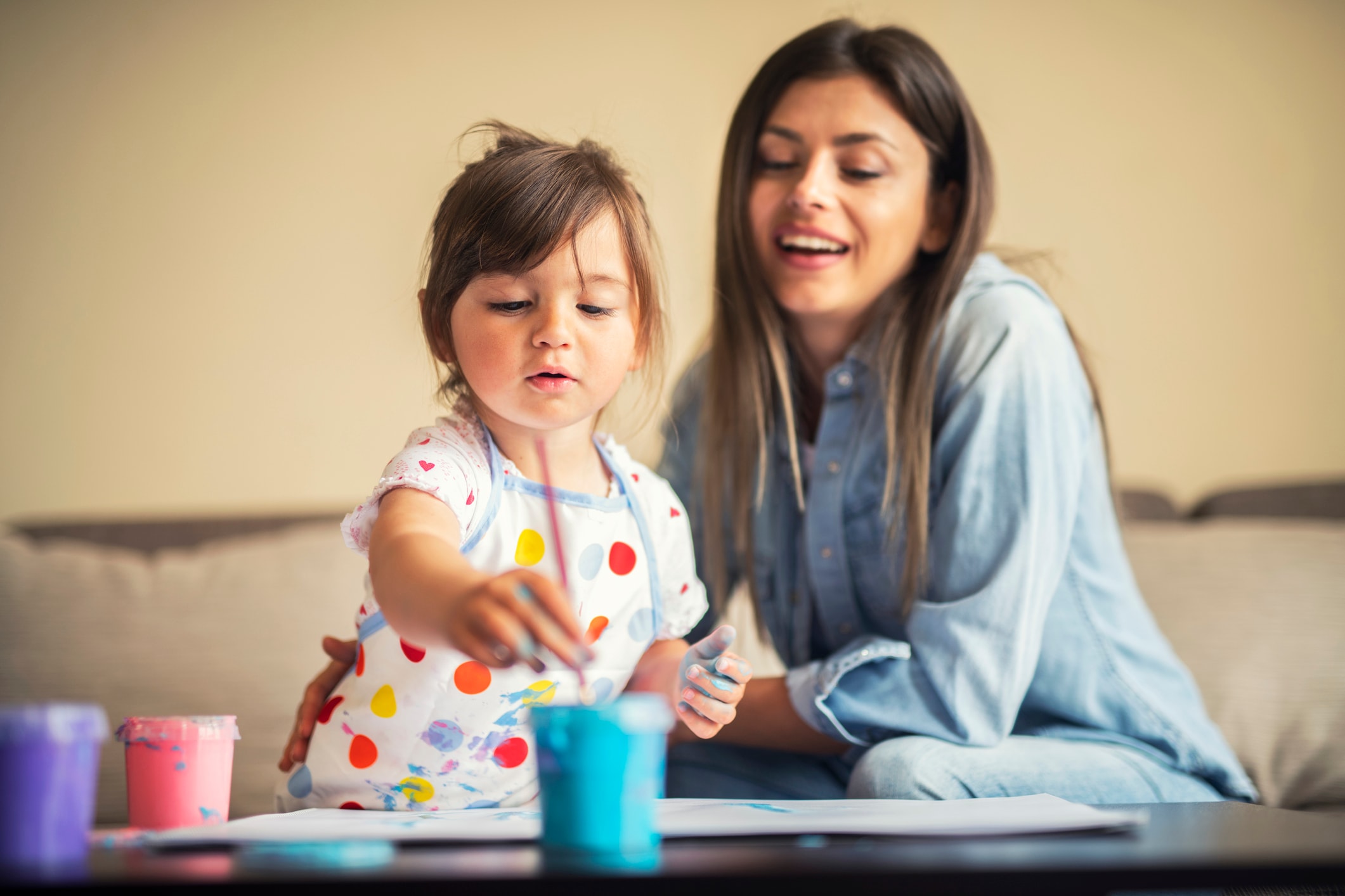 How to provide child care while parents are home and make it work