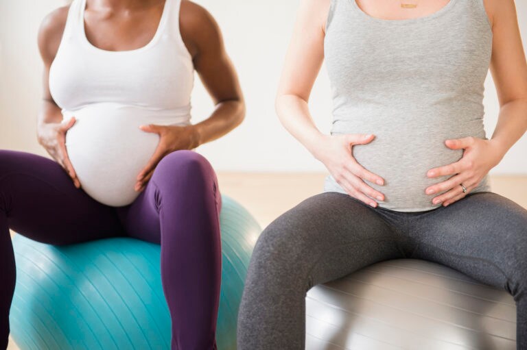 How a birthing ball can help during pregnancy, labor and beyond