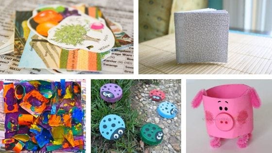 5 recycled craft ideas for kids