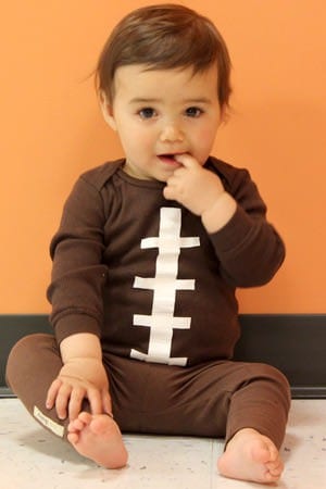How to Make an Infant Football Costume