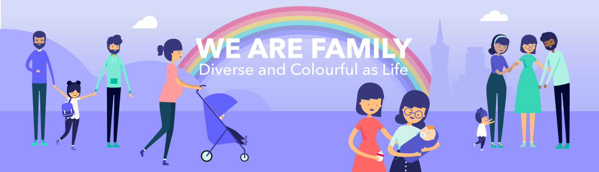 We Are Family: Diverse and Colourful as Life Itself