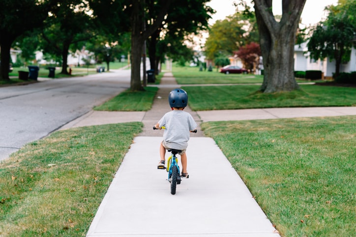 Teaching Your Child to Ride a Bike