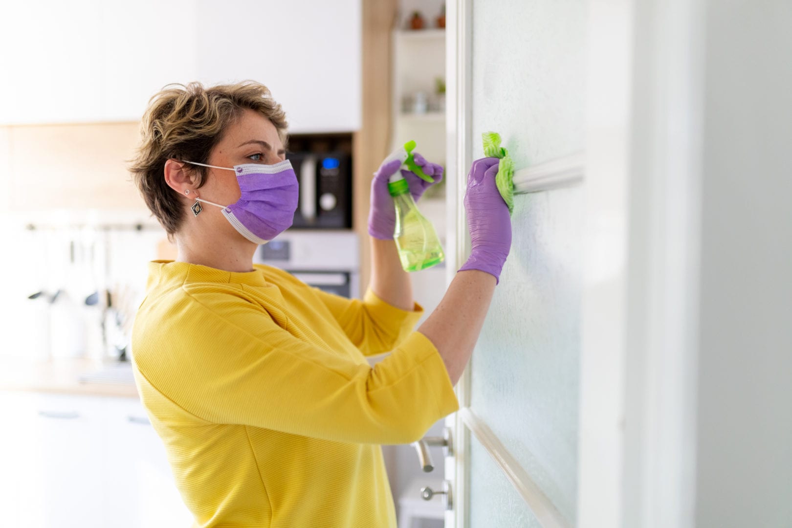 When can I hire a house cleaner and what safety measures should we take?
