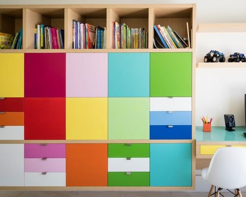 Organize with color: 10 ways to declutter and beautify at home