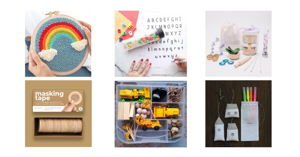 15 portable activities for entertaining kids on the go