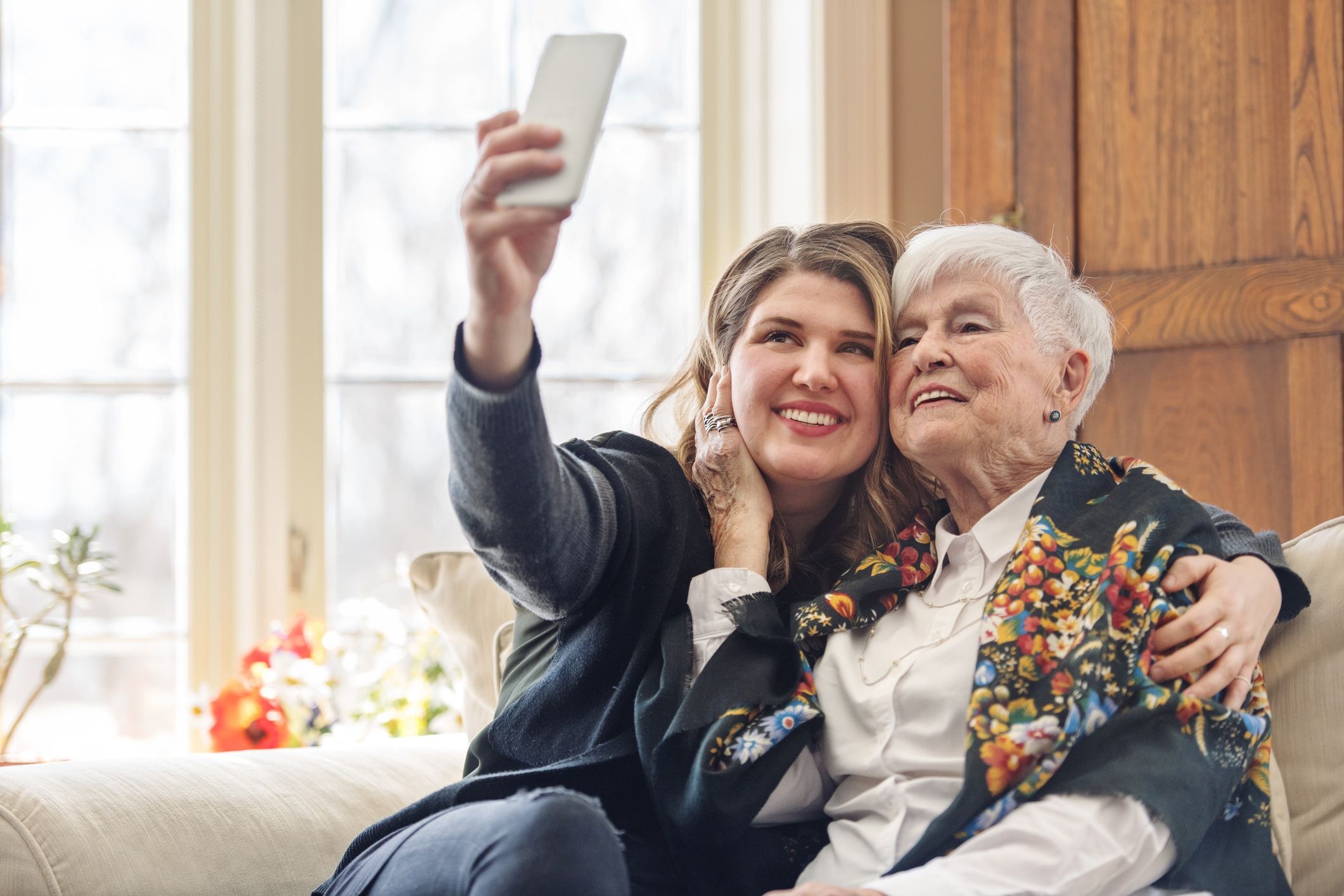 Gift basket for the elderly (and why kids should be around the elderly)