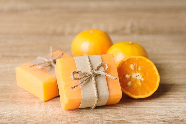 This DIY citrus peel soap is a Mother’s Day gift that kids can make