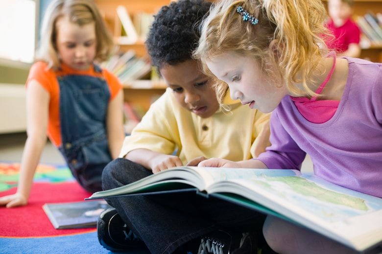 Joining a reading group a the local library is a fun after-school activity for kids