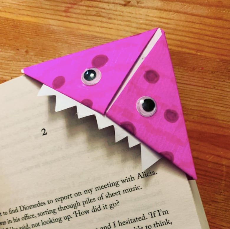 These DIY monster bookmarks are a Mother’s Day gift that kids can make