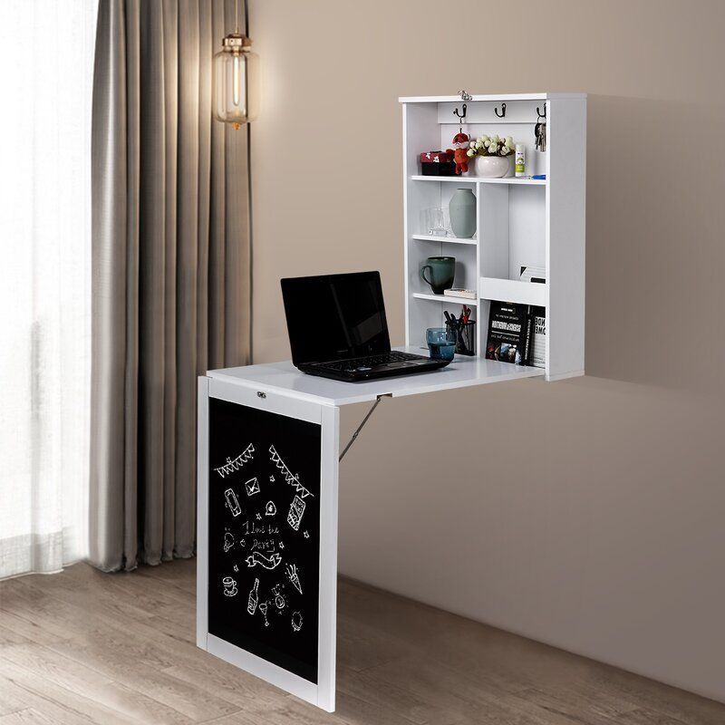 chalkboard floating desk for kids
