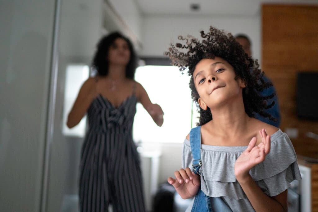 Showing kids Latin dance moves is a fun way to celebrate National Hispanic Heritage Month 