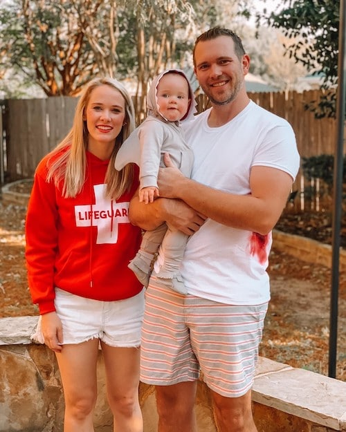 Family of 3 Shark Attack Halloween Costume