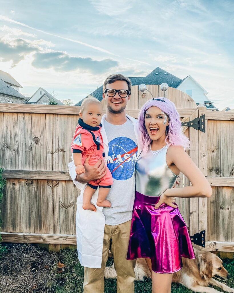 Family of 3 Space Halloween Costume