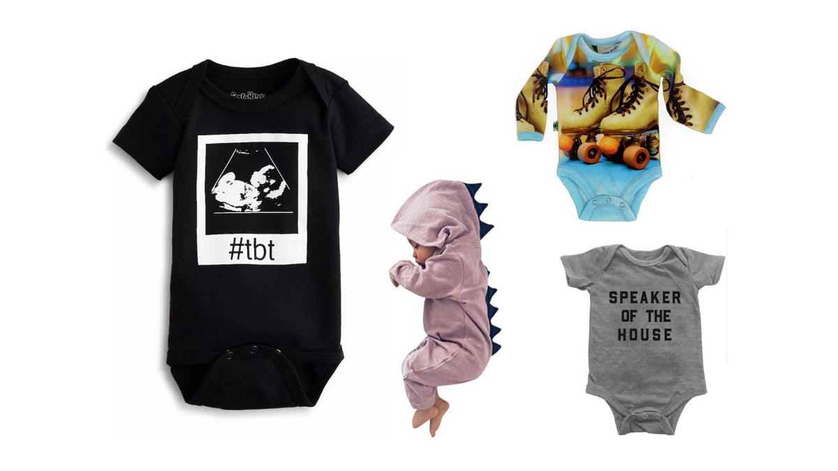 17 unique onesies for newborns