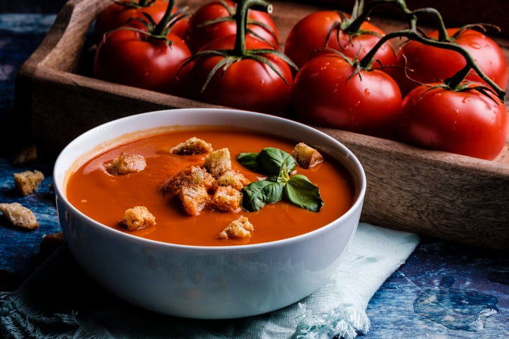 Tomato basil soup