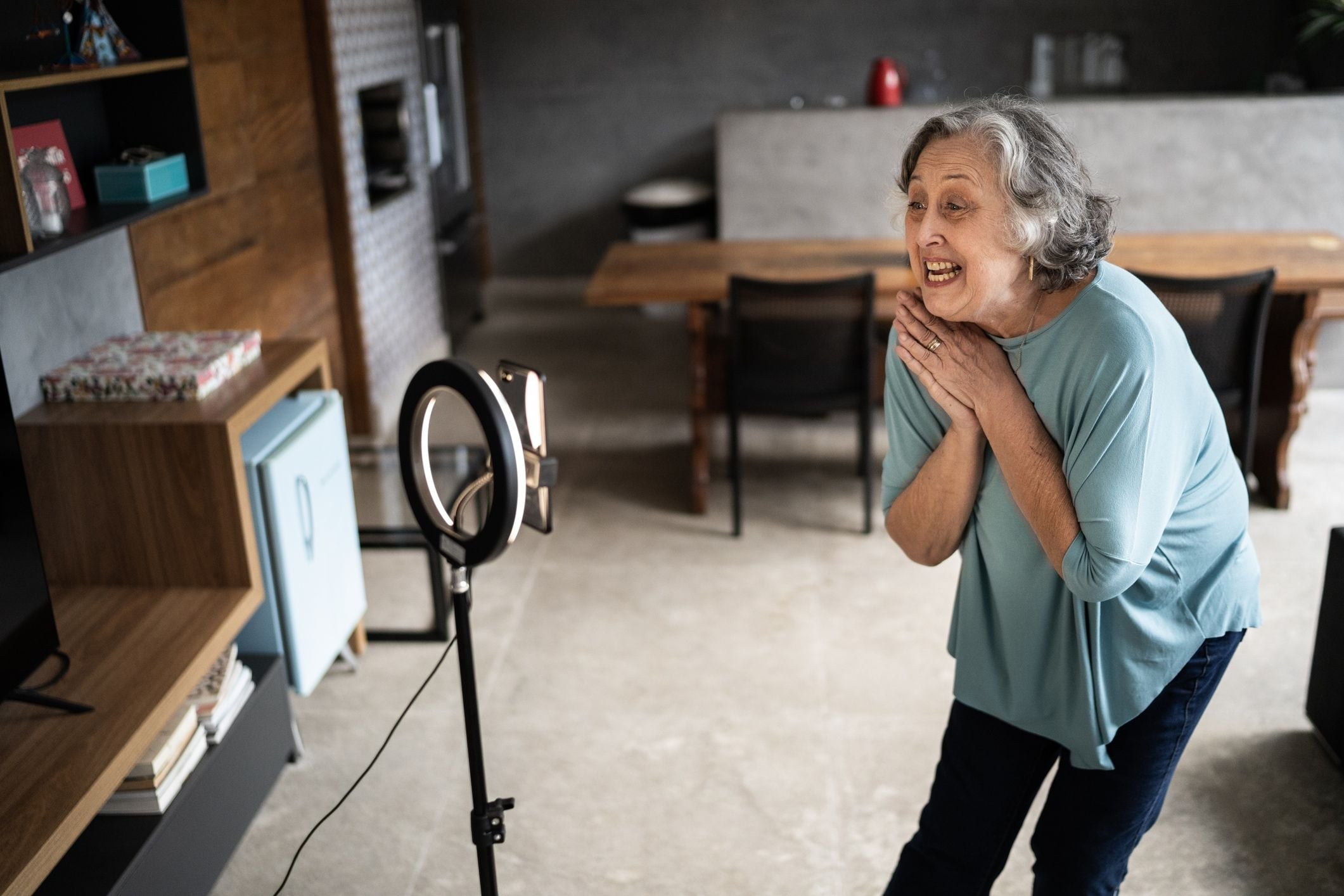 How seniors and caregivers can use TikTok to boost mental and physical health