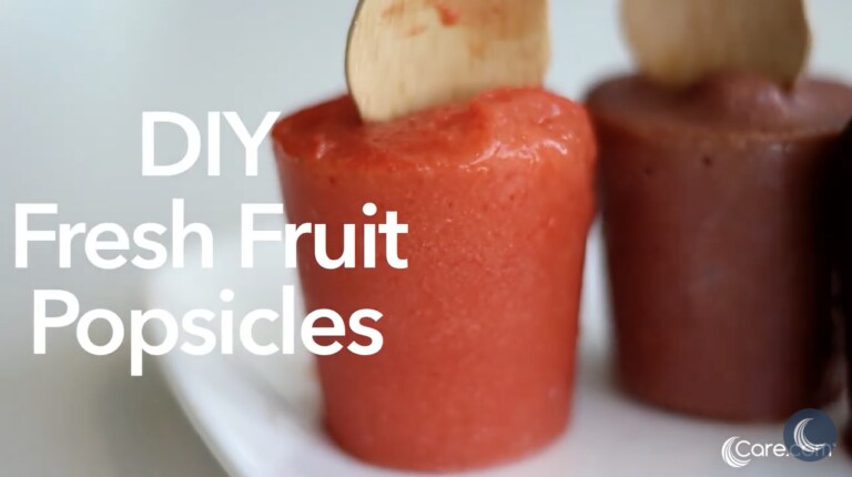 How to make fresh fruit popsicles
