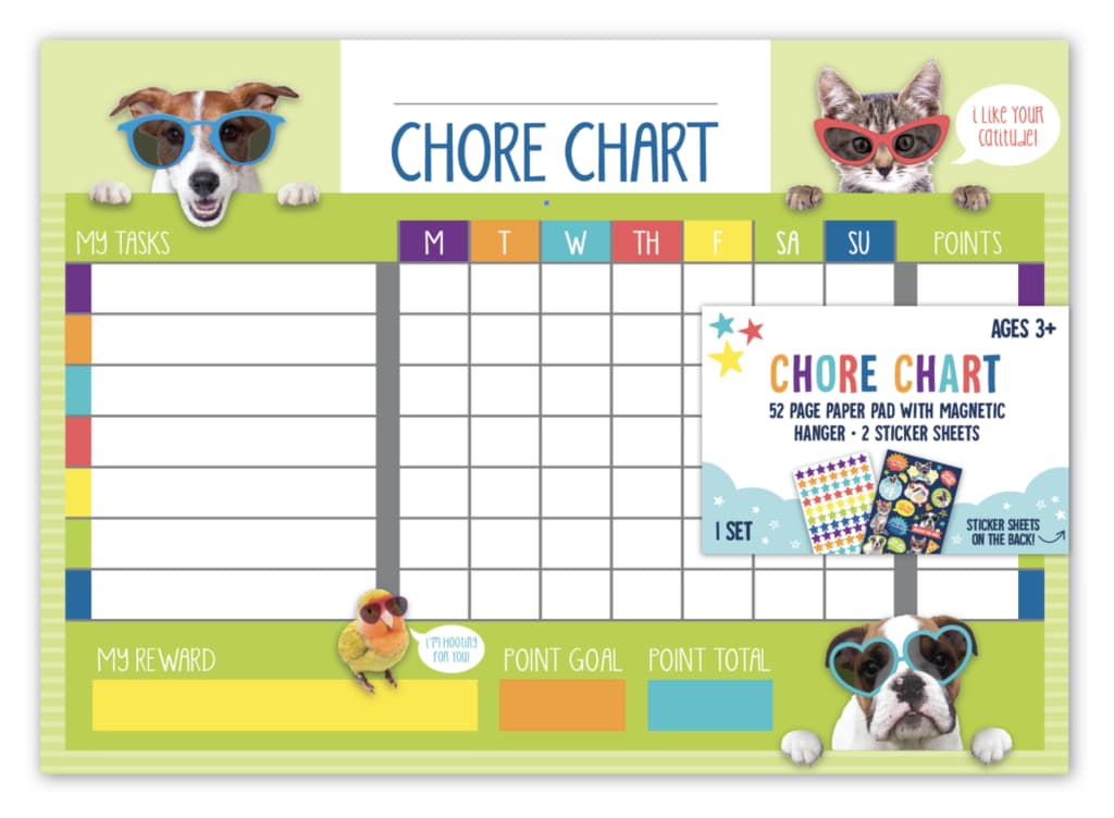 3Birds Design Kids Chore Chart