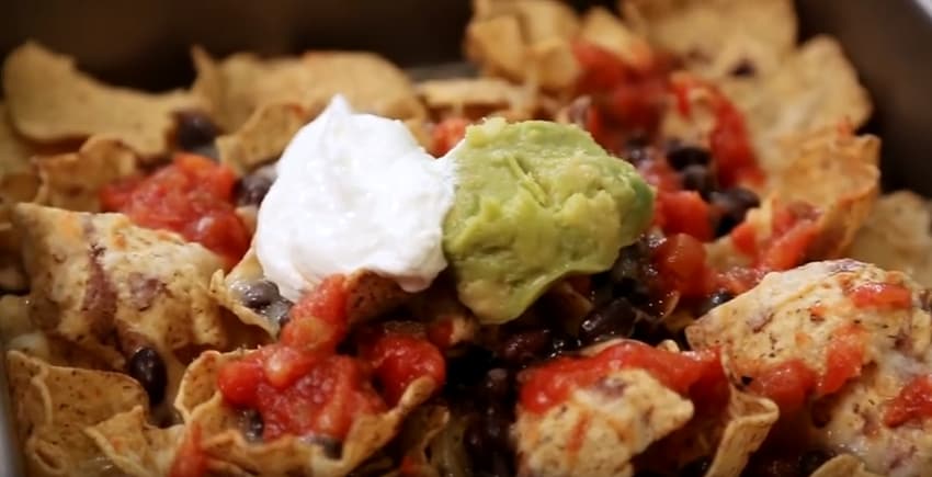 easy healthy nachos