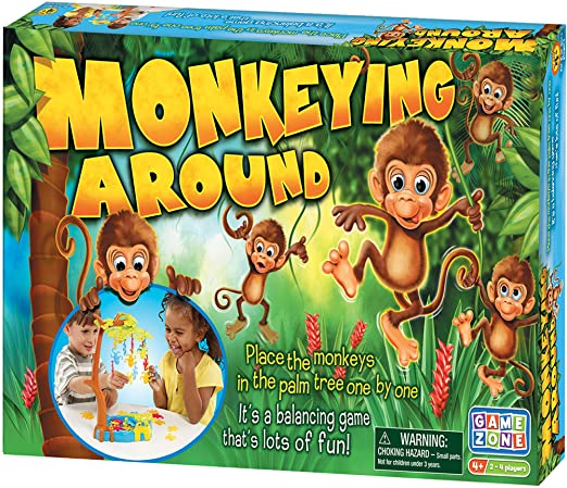 Monkeying Around is a great indoor game for 5 year olds
