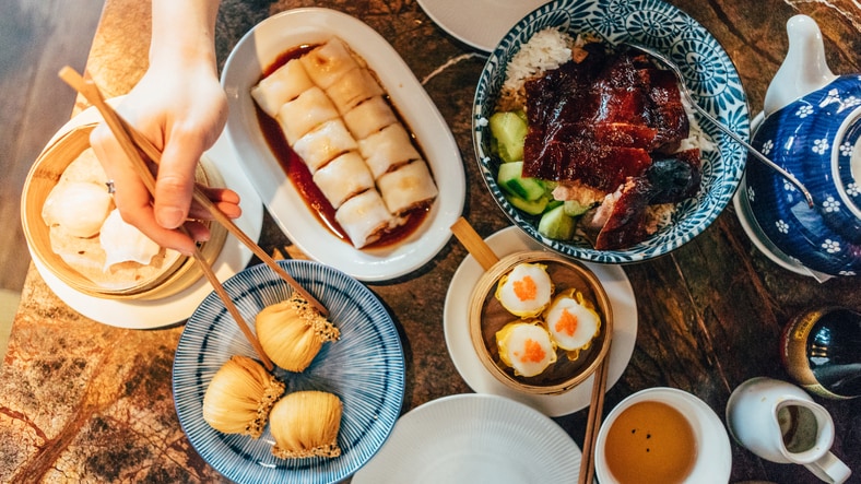 Serve a Mid-Autumn Festival feast of delicious Chinese foods 