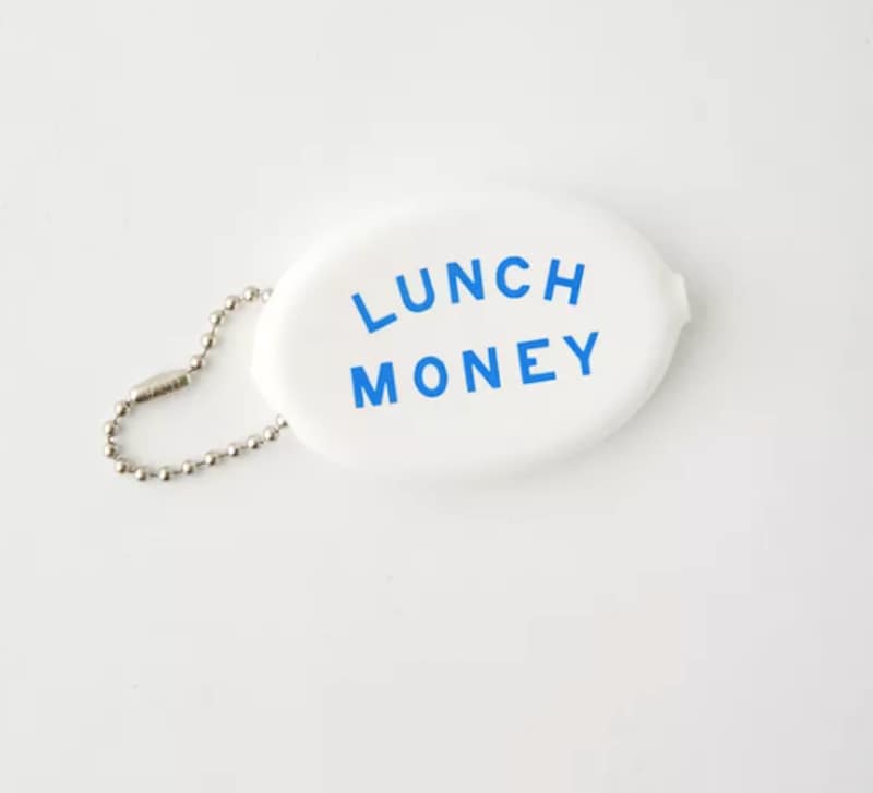 lunch money coin pouch