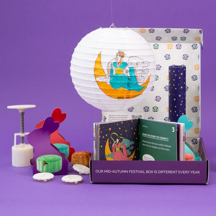 Order a curated Mid-Autumn Festival box of activities for kids