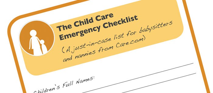 Safety Checklist for Babysitters and Nannies