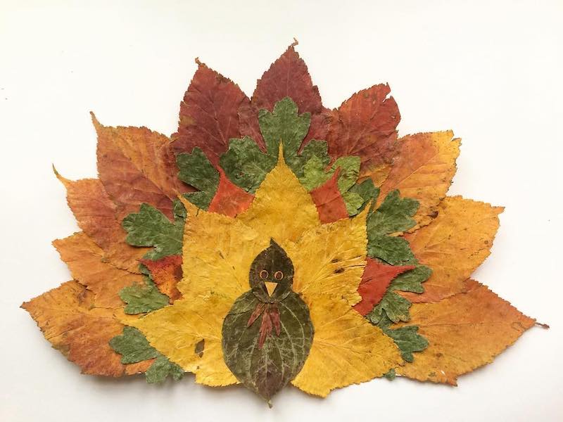 Leaf turkey