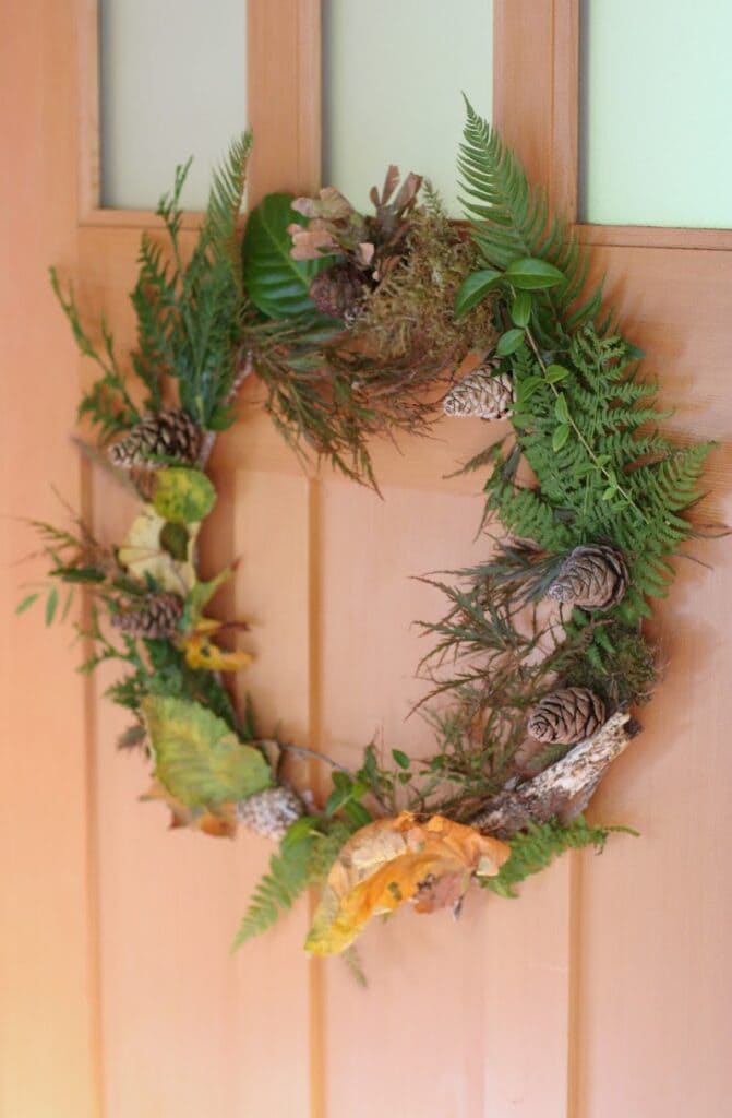 Fall nature wreaths
