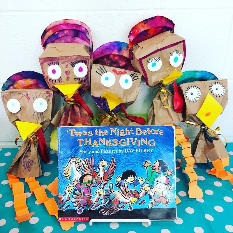 Paper bag turkeys