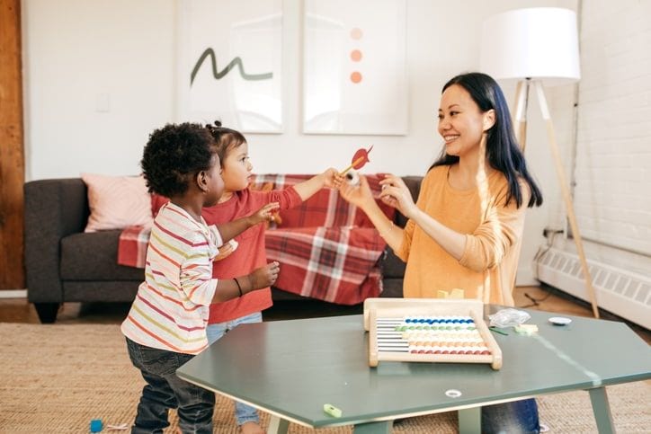 5 benefits of bringing your own child to a nanny or babysitting job