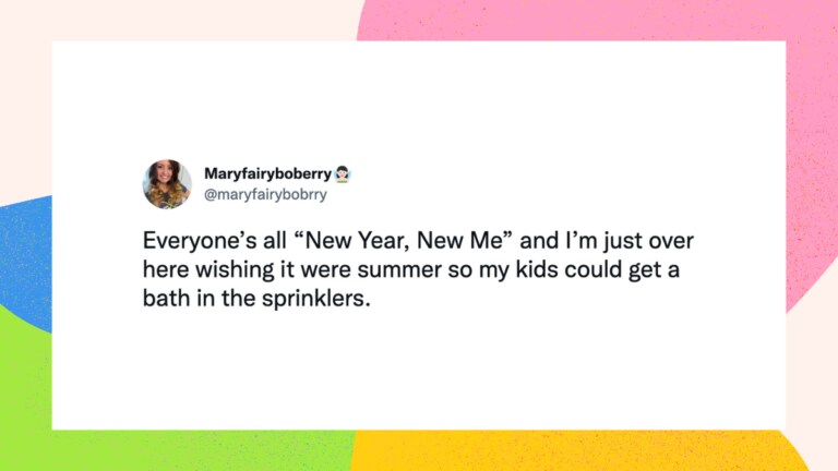 15 parents share New Year&#8217;s resolutions just to amuse us all